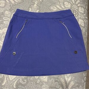 Jamie Sadock aubergine golf skort